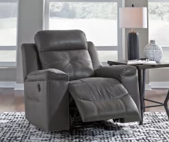 Jesolo Gray Rocker Recliner 7 Jesolo Gray Rocker Recliner -Home Style Shop 810519672 2
