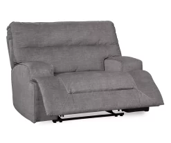 Coombs Charcoal Wide Seat Power Recliner -Home Style Shop 810519706 4