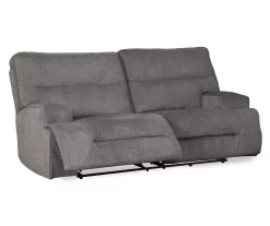 Coombs Charcoal Reclining Sofa -Home Style Shop 810519707 2