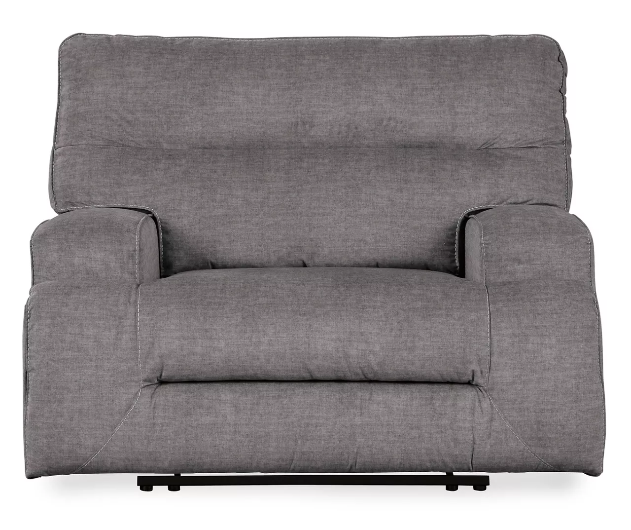 Coombs Charcoal Wide Seat Recliner 1 Coombs Charcoal Wide Seat Recliner