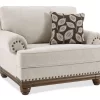 Harleson Wheat Nailhead Trim Chair And A Half
