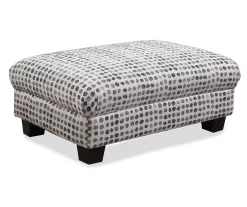 Rogers Ink Dot Ottoman -Home Style Shop 810519885 2