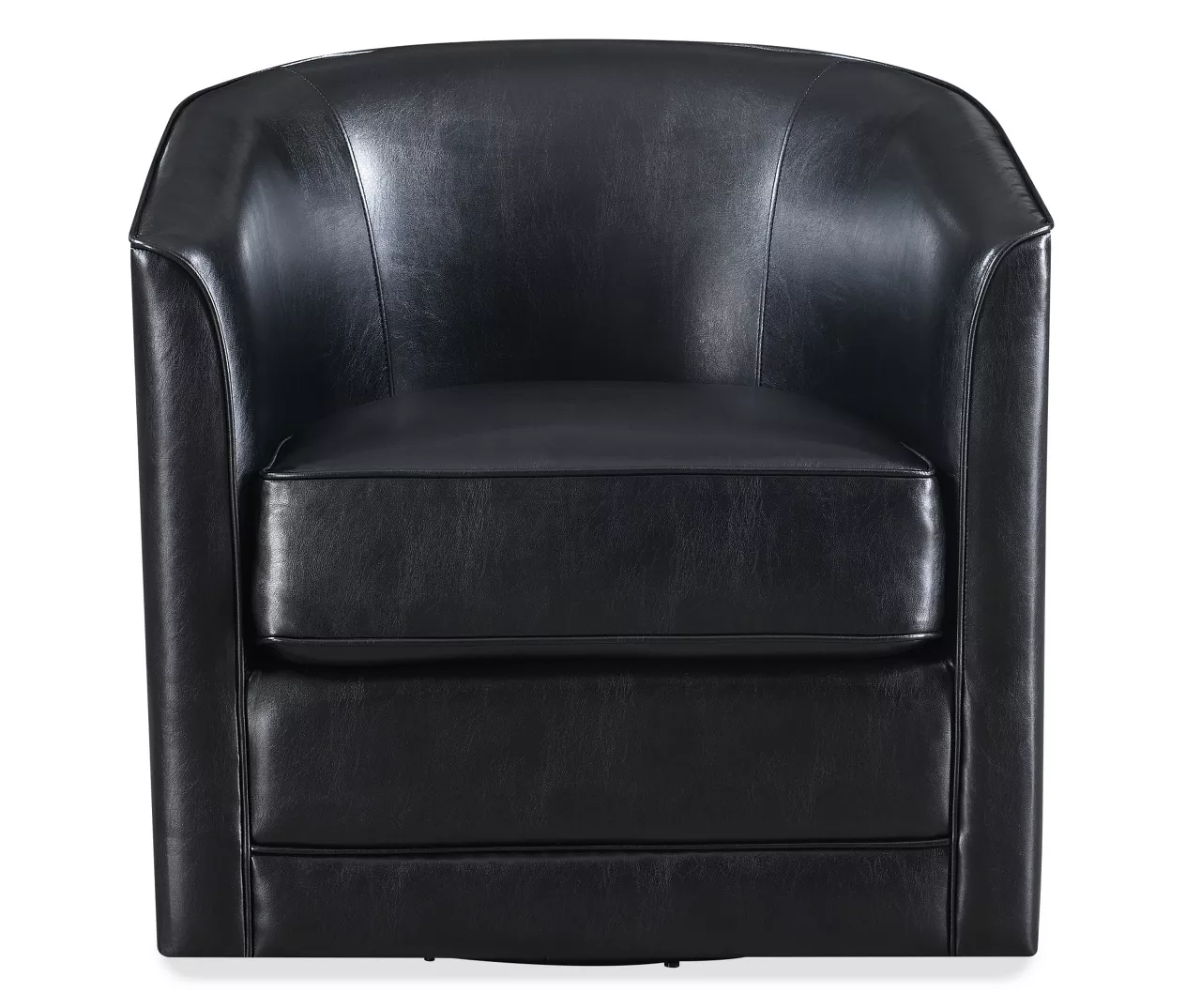 Hammond Classic Black Swivel Accent Chair 1 Hammond Classic Black Swivel Accent Chair