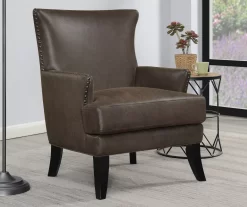 Bossa Brown Accent Chair 10 Bossa Brown Accent Chair -Home Style Shop 810519953 7