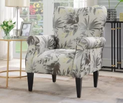 Willow River Lincoln Floral Accent Chair -Home Style Shop 810519969 7
