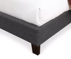 Lombard Charcoal Gray Full Upholstered Bed -Home Style Shop 810519983 4