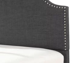 Lombard Charcoal Gray Full Upholstered Bed -Home Style Shop 810519983 5