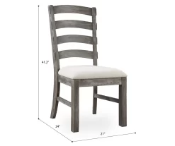 Grayfield Upholstered Dining Chairs, 2-Pack -Home Style Shop 810520068 2
