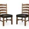 Napa Ladder Back Dining Chairs, 2-Pack