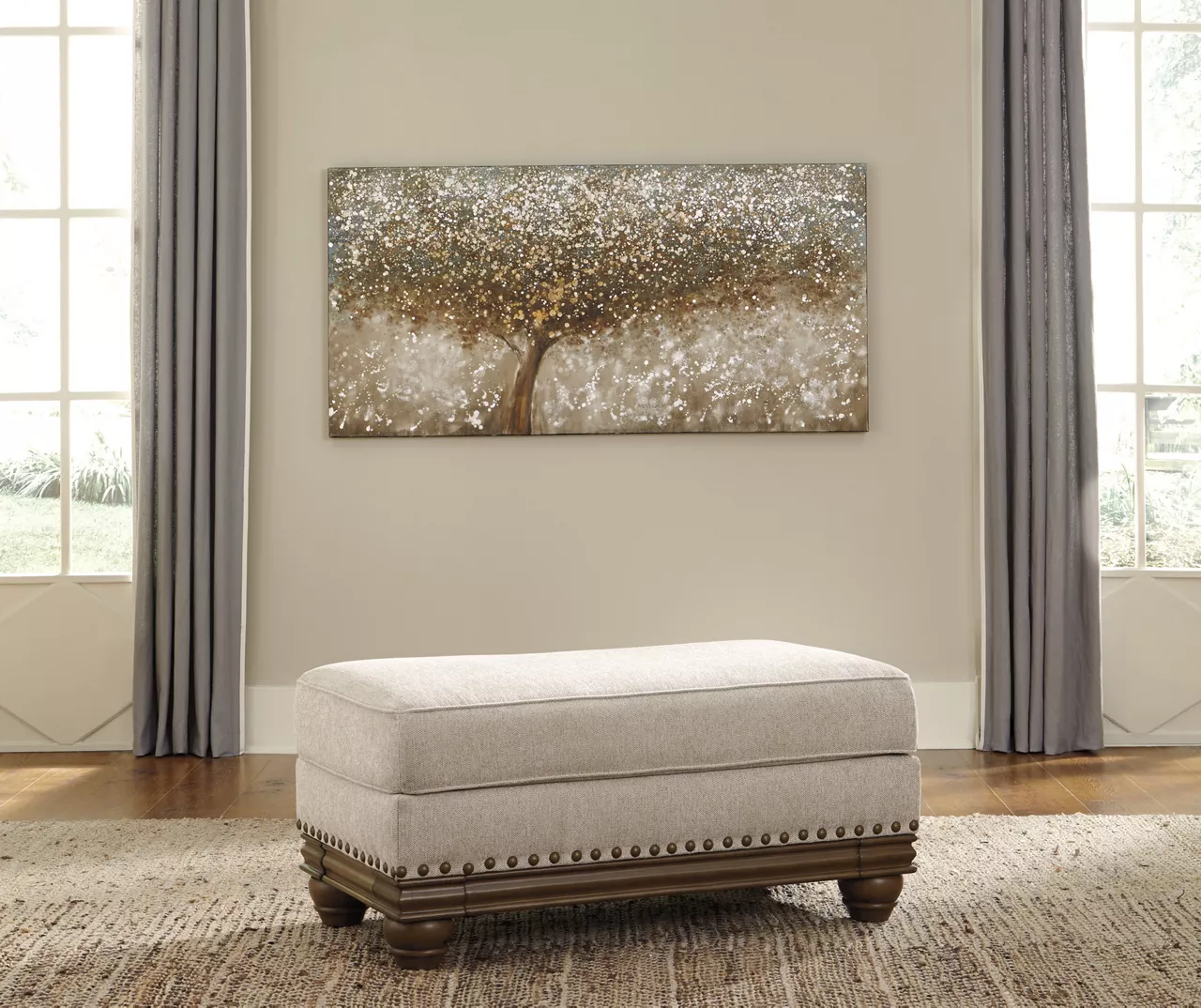 Harleson Ottoman 2 Harleson Ottoman - Image 2