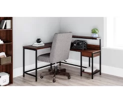 Camiburg L-Shaped Corner Desk -Home Style Shop 810523822 5
