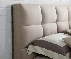 Orson Beige Full Upholstered Bed -Home Style Shop 810524559 5