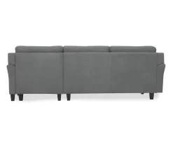 Hayward Gray Curved Arm Sectional -Home Style Shop 810524580 3