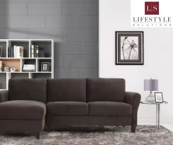 Waverley Coffee Brown Sectional -Home Style Shop 810524581 8