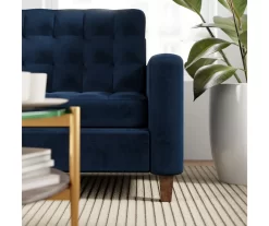 Brookside Tufted Velvet Sofa -Home Style Shop 810527183 2