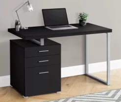 Monarch 48" Floating Computer Desk -Home Style Shop 810527341 1