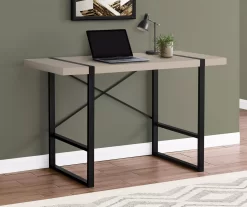 Monarch Paneled Metal Computer Desk -Home Style Shop 810527342 1