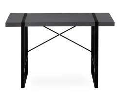 Monarch Paneled Metal Computer Desk -Home Style Shop 810527343 3