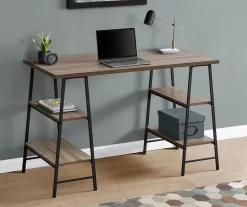 Monarch Metal 3 Tier Computer Desk -Home Style Shop 810527361 1