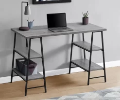 Monarch Metal 3 Tier Computer Desk -Home Style Shop 810527362 1
