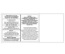 Avon Lake Tufted Ottoman Cocktail Table -Home Style Shop 810530009 G0