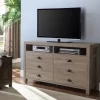 60" Driftwood Storage TV Stand