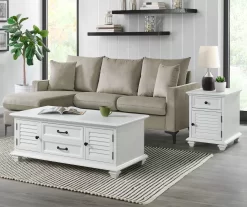 Charleston Shutter Door Lift Top Coffee Table -Home Style Shop 810532737 810532738