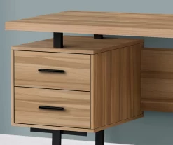 60" 3-Drawer Computer Desk -Home Style Shop 810533366 4