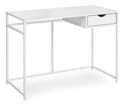 42" Single Drawer Computer Desk -Home Style Shop 810533429 2