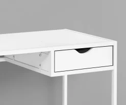 42" Single Drawer Computer Desk -Home Style Shop 810533429 4