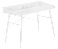 2-Cubby Computer Desk With Hutch -Home Style Shop 810533450 2