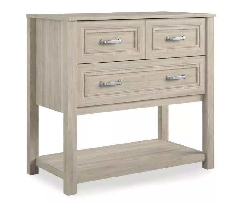 Sierra Ridge Levi Light Walnut 3-Drawer Dresser 5 Sierra Ridge Levi Light Walnut 3-Drawer Dresser - Image 5