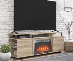 23" Mesh Electric Fireplace Insert -Home Style Shop 810538190 6
