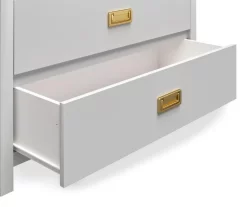 Monarch Hill Haven Dove Gray 3-Drawer Dresser -Home Style Shop 810538227 6