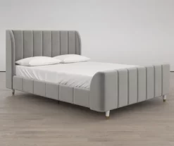 Little Seeds Valentina Velvet Full Bed -Home Style Shop 810538403 1