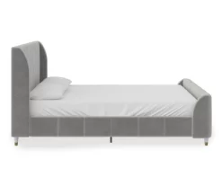 Little Seeds Valentina Velvet Full Bed -Home Style Shop 810538403 4