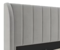 Little Seeds Valentina Velvet Full Bed -Home Style Shop 810538403 5