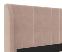 Little Seeds Valentina Velvet Full Bed -Home Style Shop 810538404 5