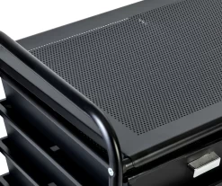 Black Metal 12-Drawer Rolling Storage Cart -Home Style Shop 810539917 4