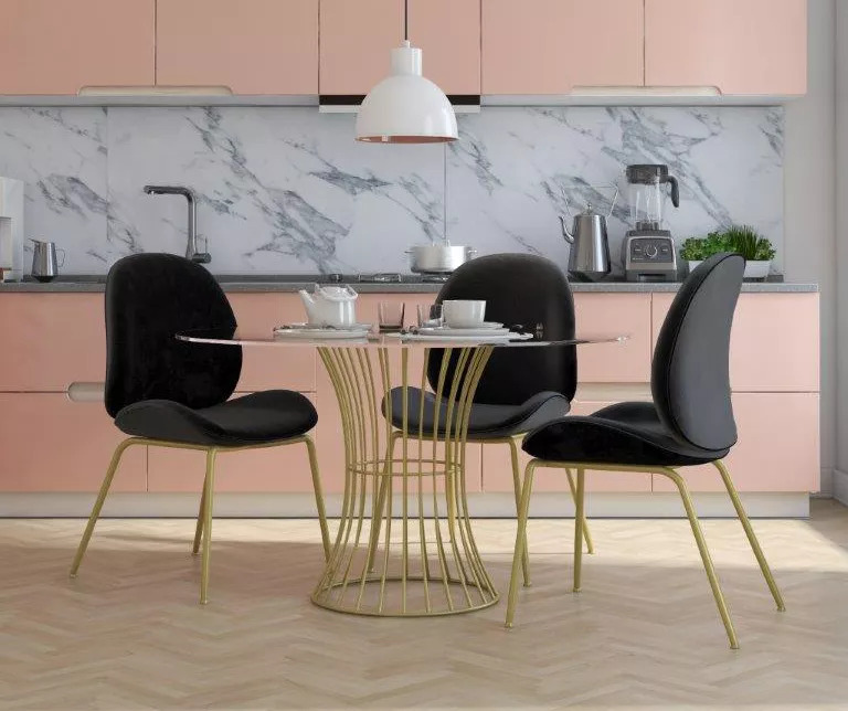 CosmoLiving Astor Velvet Dining Chair 8 CosmoLiving Astor Velvet Dining Chair - Image 8