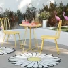 Heidi Yellow 3-Piece Bistro Patio Furniture Set
