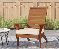 Sea Grove Brown Cushioned Patio Chair -Home Style Shop 810541596 A0 10