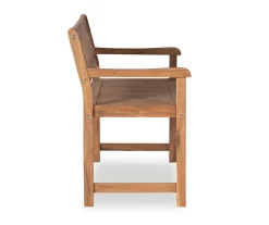 Flint Acorn Wood Patio Bench -Home Style Shop 810541695 4