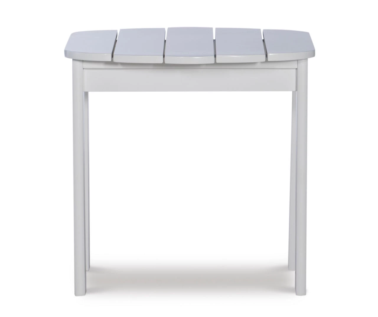 Flint White Wood Patio Adirondack End Table 2 Flint White Wood Patio Adirondack End Table - Image 2