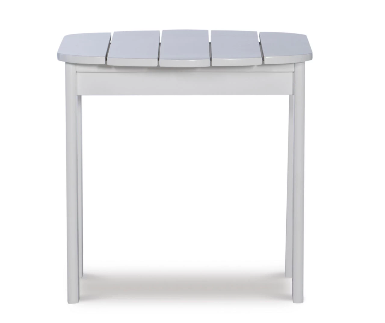 Flint White Wood Patio Adirondack End Table 5 Flint White Wood Patio Adirondack End Table - Image 5