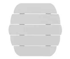 Flint White Wood Patio Adirondack End Table 13 Flint White Wood Patio Adirondack End Table -Home Style Shop 810541705 6