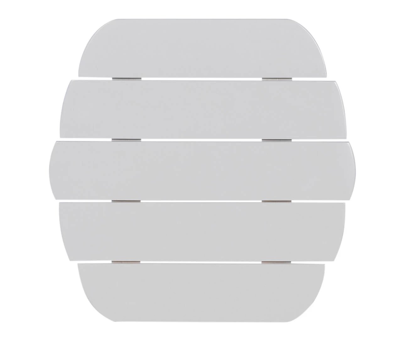 Flint White Wood Patio Adirondack End Table 6 Flint White Wood Patio Adirondack End Table - Image 6