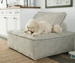 Bales Checkered Taupe Upholstered Accent Chair -Home Style Shop 810542299 18