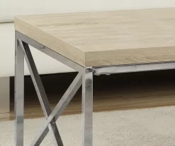 Monarch Metal Coffee Table -Home Style Shop 810542482 3