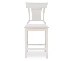 Rider Whitewash Upholstered Wood Counter Stool 7 Rider Whitewash Upholstered Wood Counter Stool -Home Style Shop 810543091 3